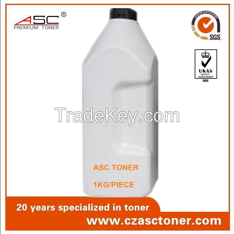 hot sal factory ASC black bottle toner powder with high quality for samsung