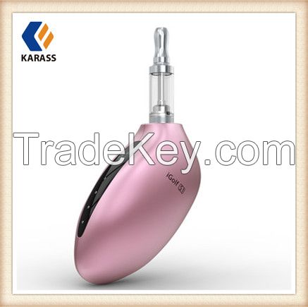 Newest arrival e cigarette Karass iGolf S1 Refillable 1200 Puffs e tank clearomizer With 1000mAh