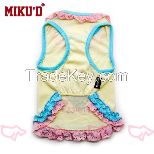 Hot sale cute pet dog cat dress apparel