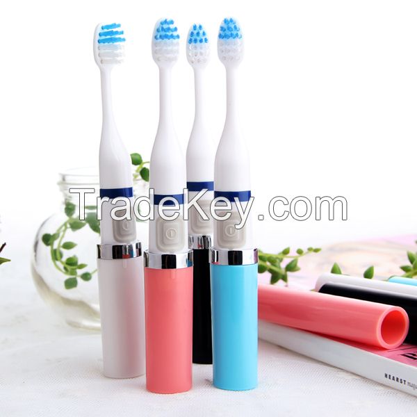 Plastic Material Handle Adults Age Group and Battery Powered Ultrasonic Electric Toothbrush