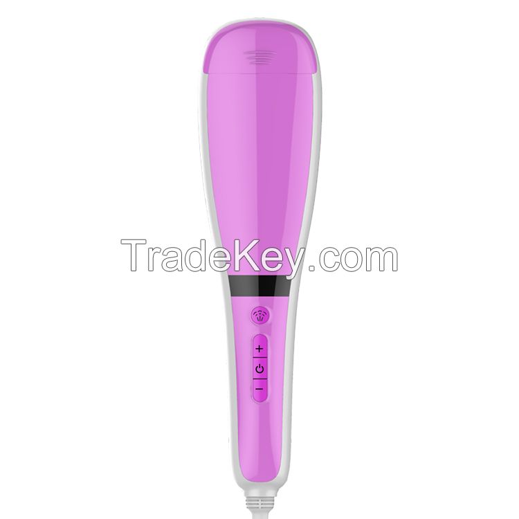 New Arrival LCD Popular Electric Hair Brush Straightener with Steamer