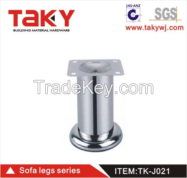 021 hot sale metal sofa leg Cylinder leg