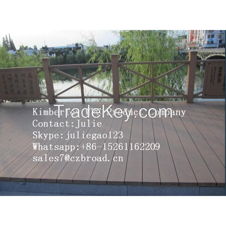 Price WPC Decking/WPC Flooring/WPC Decking/Construction Material Wood Plastic Composites /Fashionable Decorative WPC