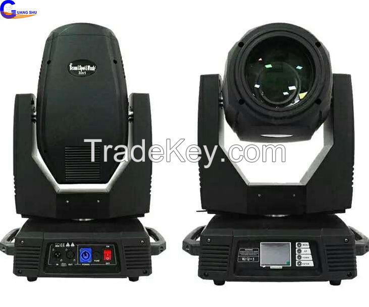 Professional Beam Spot Wash 3in1 17R Sharpy 350W Stage Moving Head Light