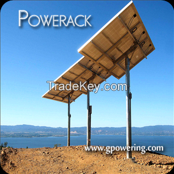 Solar Ground Racking System - GP-PGM Pole Ground Mount