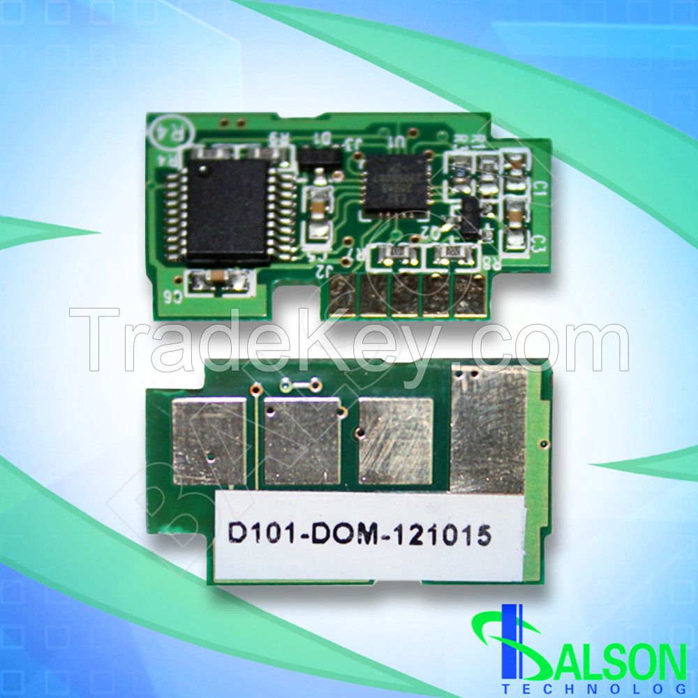 Toner chip reset for Samsung mlt-d101s laser printer cartridge d101