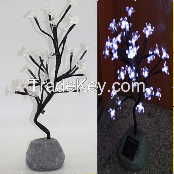 stone and flower solar lightt, item No:325150