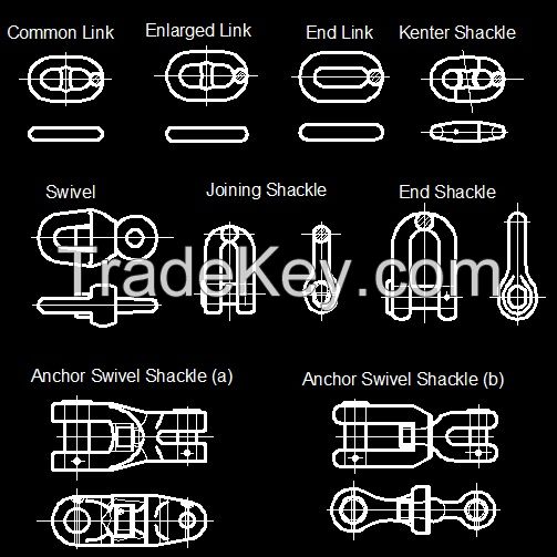 Stud Link Anchor Chian &amp; Accessories