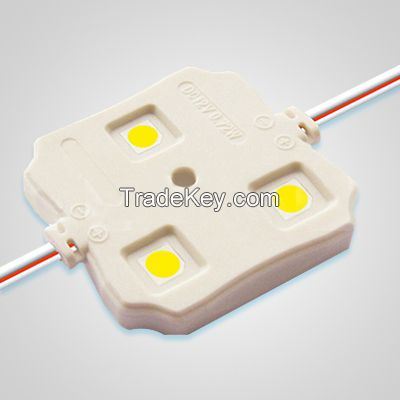 3 lights SMD5050 LED injection module