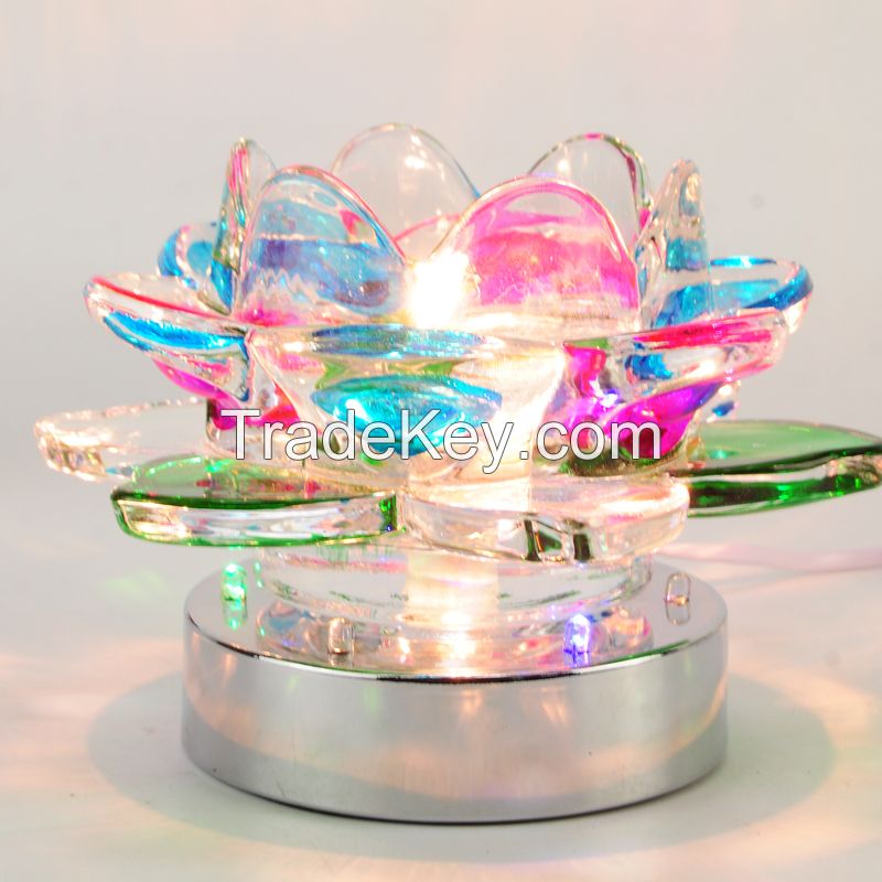 Wholesale electric Glass fragrance lamp oil burner aroma burner C0038