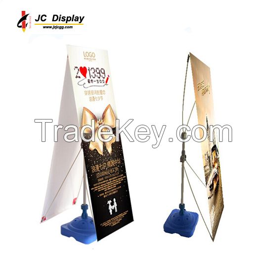 Single Sided Water Base X Banner Stand