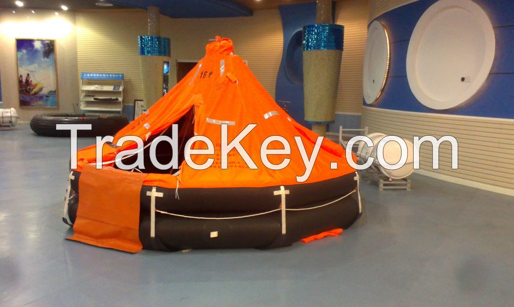 Davit Launched Inflatable Life raft