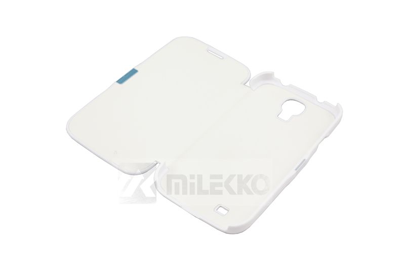 Flip folio case with back stand (White)
