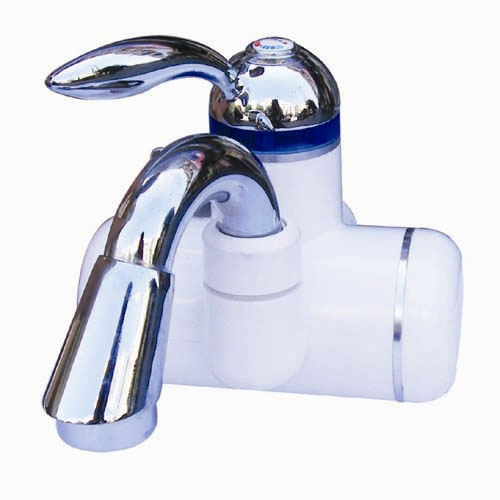 Electric water tap, hot water faucet