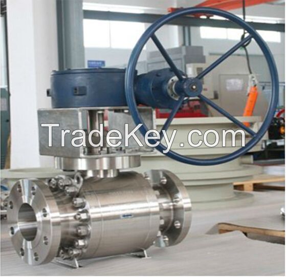 High pressure F316 hard sealed ball valve