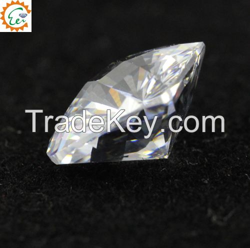 CZ-Square Radial Turtle face Natural cut AAA.perfect cut perfect shine.