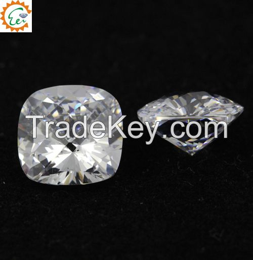 CZ-Square Radial Turtle face Natural cut AAA.perfect cut perfect shine.