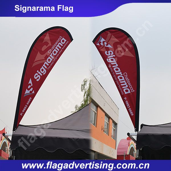 Easy to Use, Long-Lasting Custom Outdoor Event Banner, Display Flag, Teardrop Flag