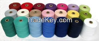 coloured cotton yarn