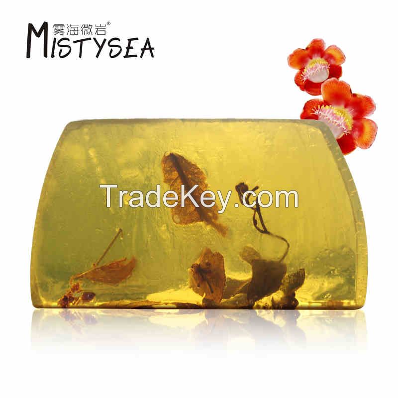 Hot selling bodhi flower essential oil handmade soap 110g/pcs for Bulk buying, Wholesale, OEM / ODM