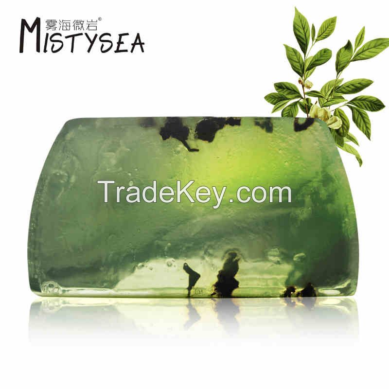 Hot selling tea tree essential oil handmade soap 110g/pcs for Bulk buying, Wholesale, OEM / ODM