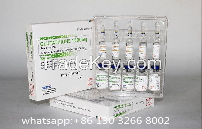 glutathione injection 1500 for skin whitening 