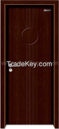 2015 new design pvc wooden door interior door
