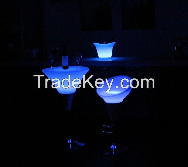 Rechargeable bar table and chair light