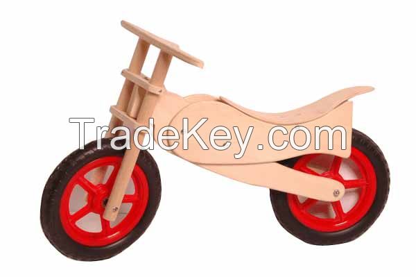 wooden bike