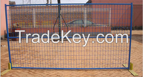 PVC coated popular used cheap canada temporary fencing in China