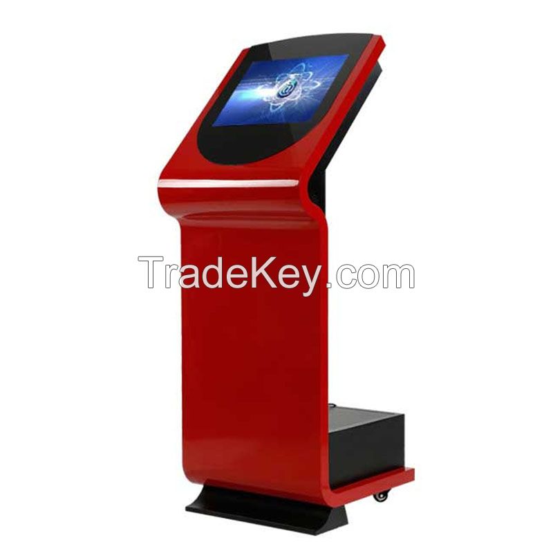 19 Inch Red Color Wifi Touch PC