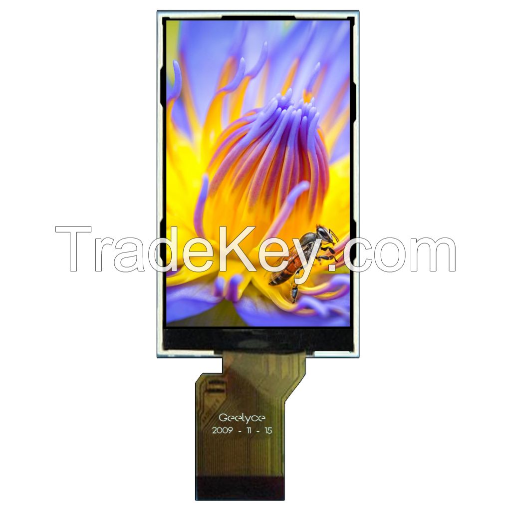 2.7-inch (4:3) LCD Touch Panel with960 x 240P Resolution, RGB Interface and LED Backlight