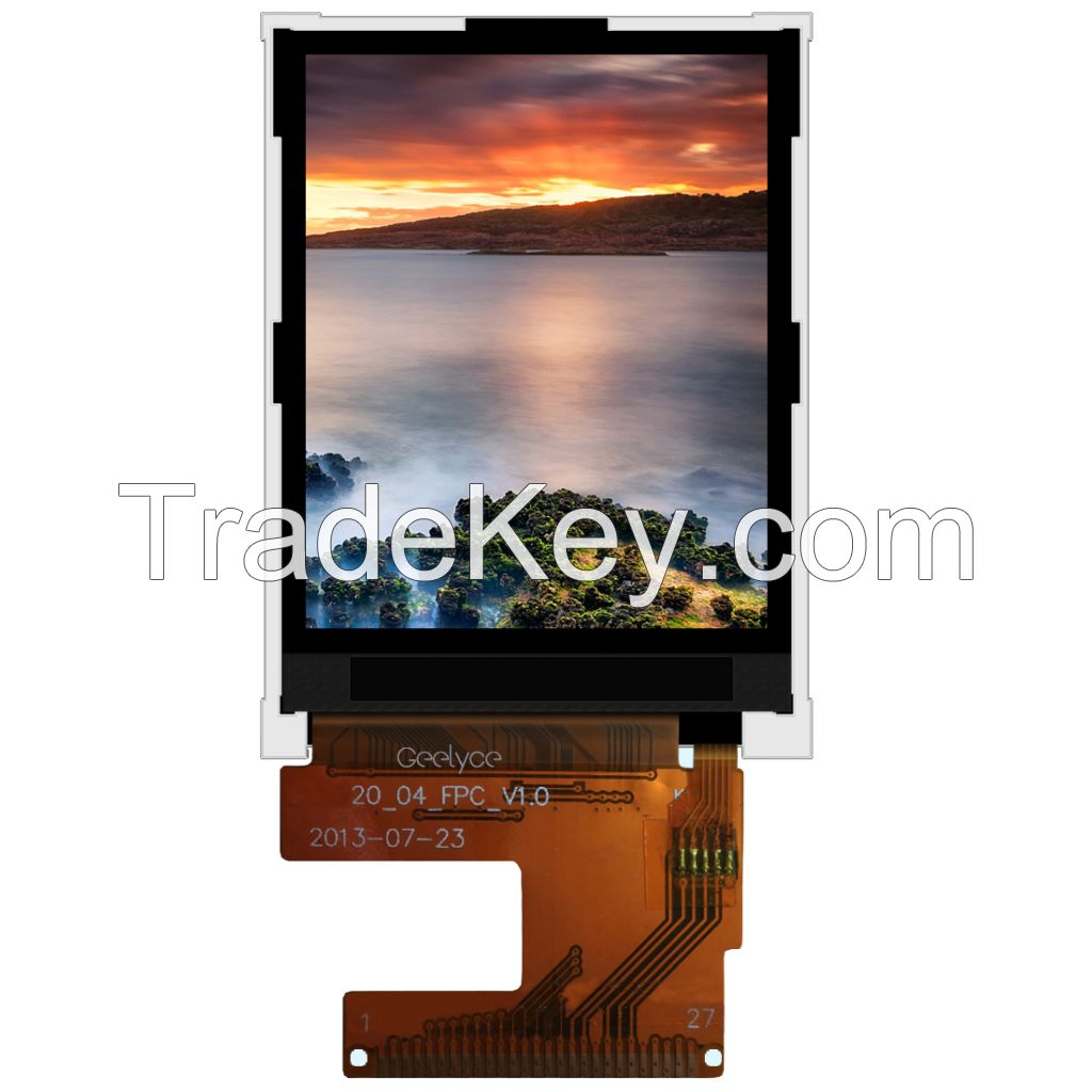 2.5-inch TFT LCD Module with,320RGBx240P Resolution,8/16-bit Interface and LED Backlight