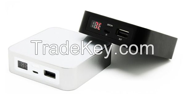 Cubic power Bank with digit indicator and high capacity