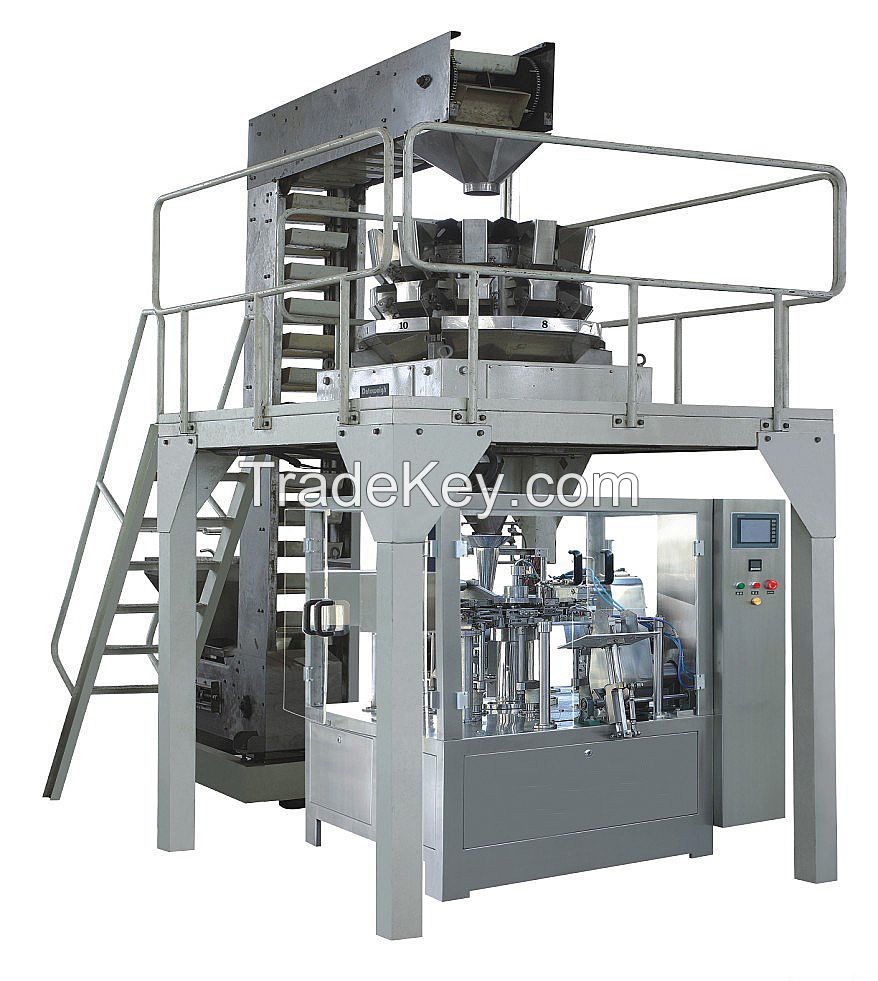 8-200G Solid Metering Packaging Machine Production