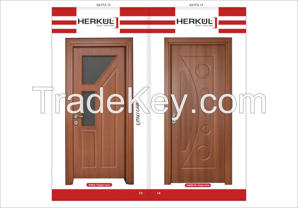 MDF panel interior door