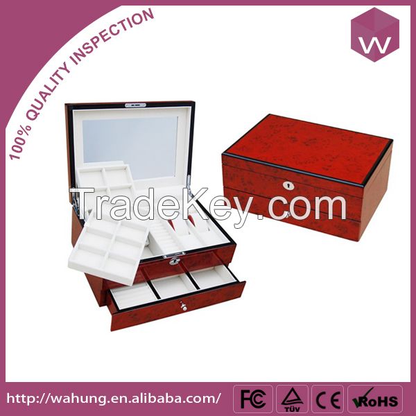 wood jewelry display boxes