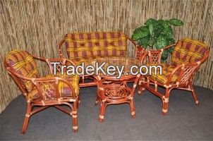 Modena Rattan Living Set