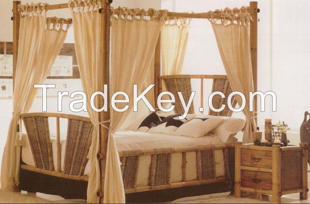 Luxury Bamboo Bed 149-200 USD/UNIT
