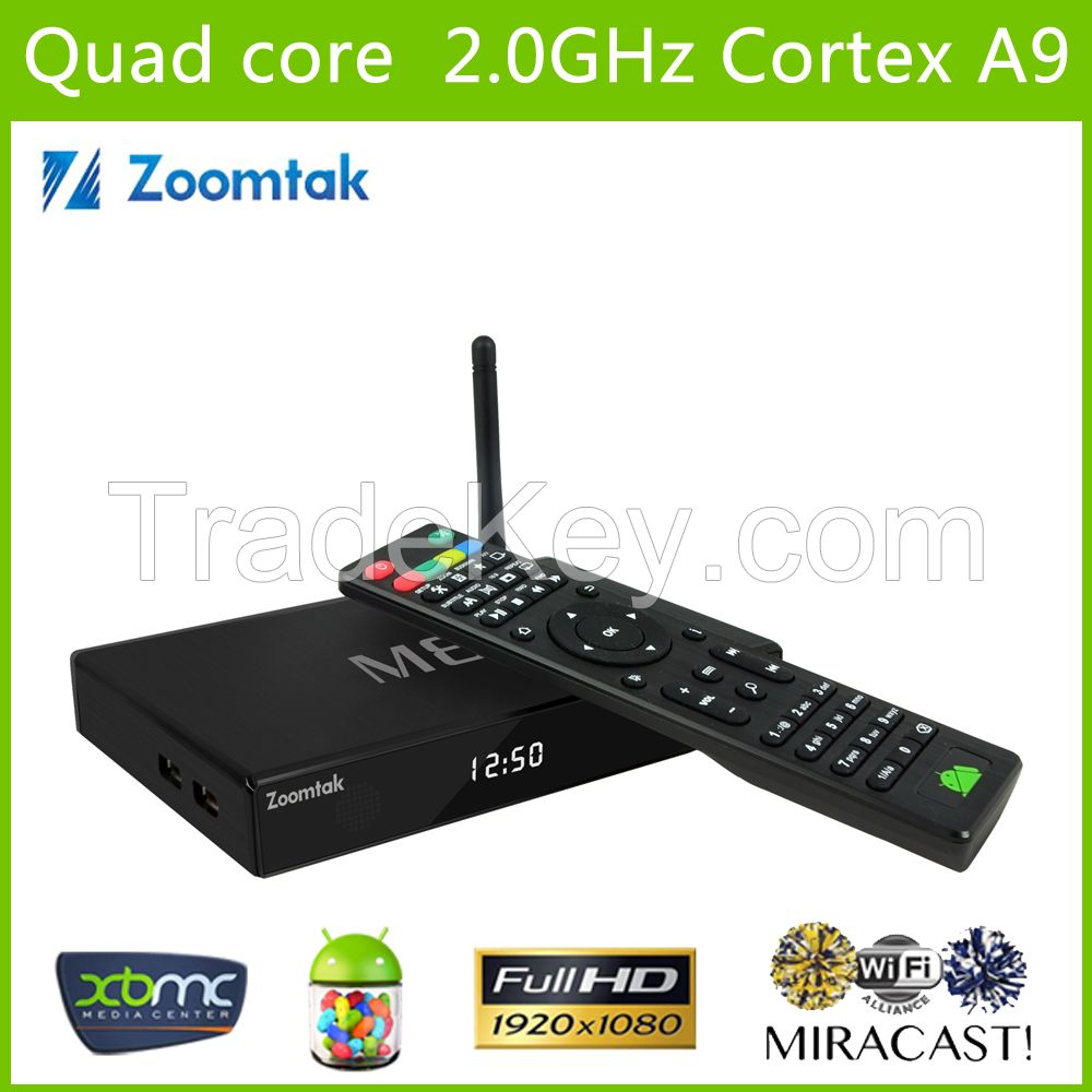 Best S802 Set top Quad core M8 Android TV Box  with XBMC13.2kitkat  Media Player and HDMI 4K