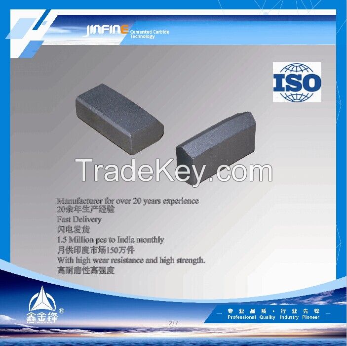 China Manufactor for blank tungsten carbide tips /drillings bits