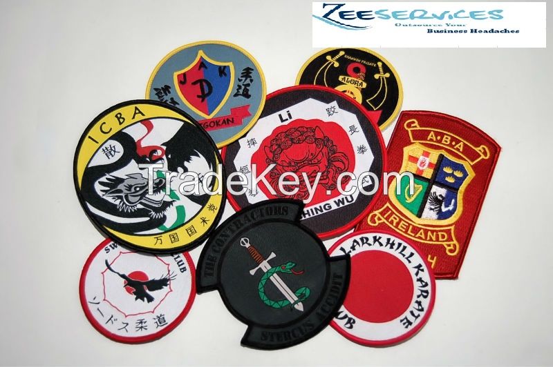HOt Selling Woven satin and cotton Labels for Garment and fashion Accessories and footwear labels