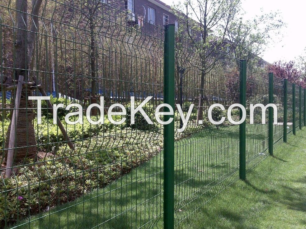 China low price Q195 Steel Wire Mesh Fence( ISO 9001)