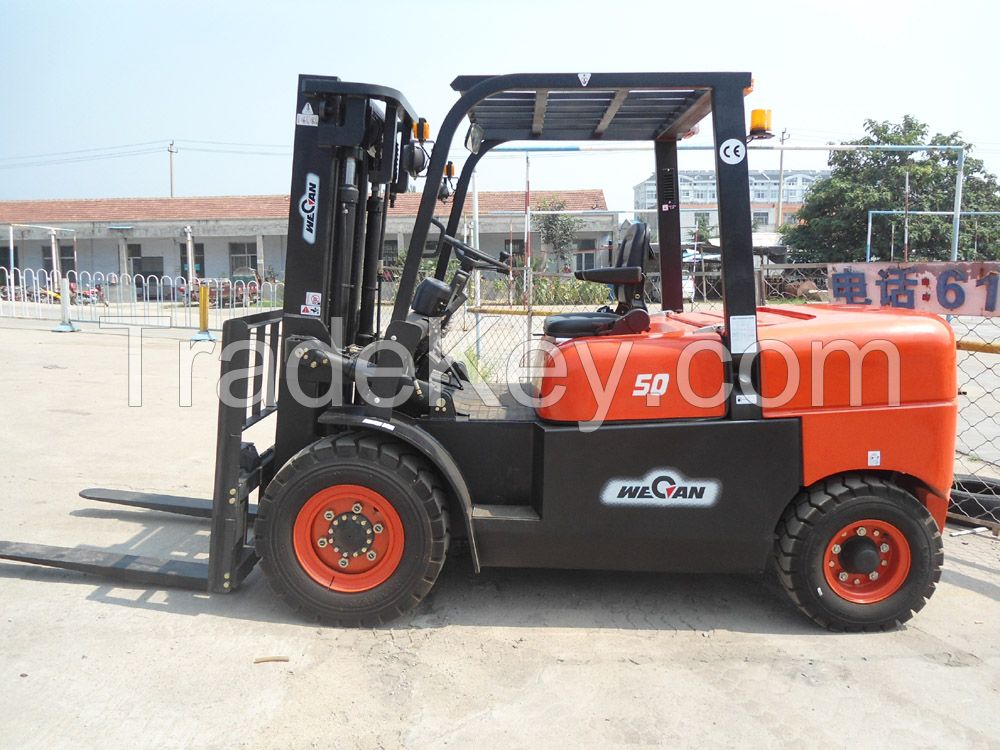 5 Tons Diesel Forklift Truck;