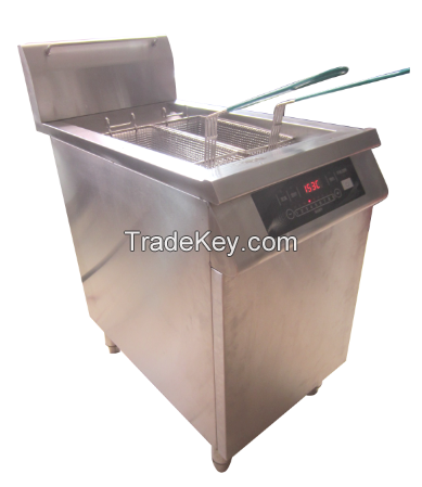 commerical stainless steel electric induction frying cooker for kitchen/restaurant/hotel