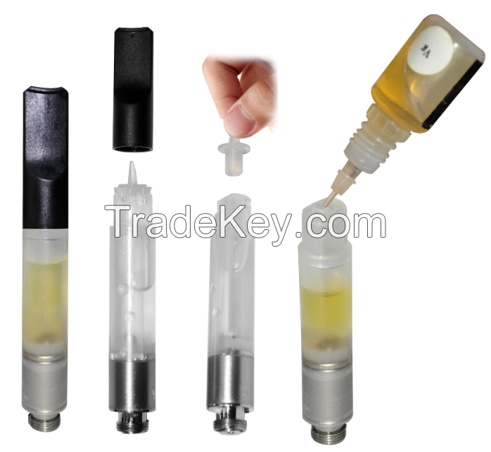 2015 CBD cartridge CO2 vaporizer O pen bud heavy oil cartomizer