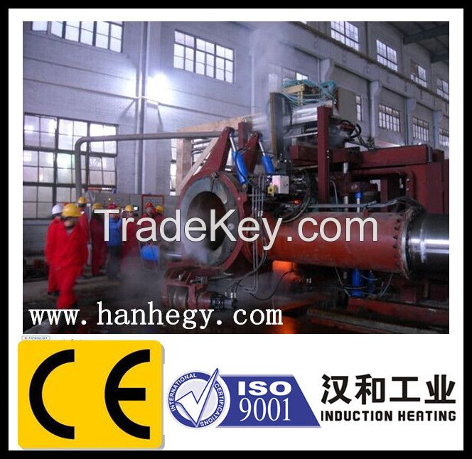 pipe bending machine by induction heating