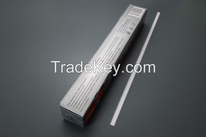 Cling Film aluminum foil  backing paper Plastic Blade with adhesive backing