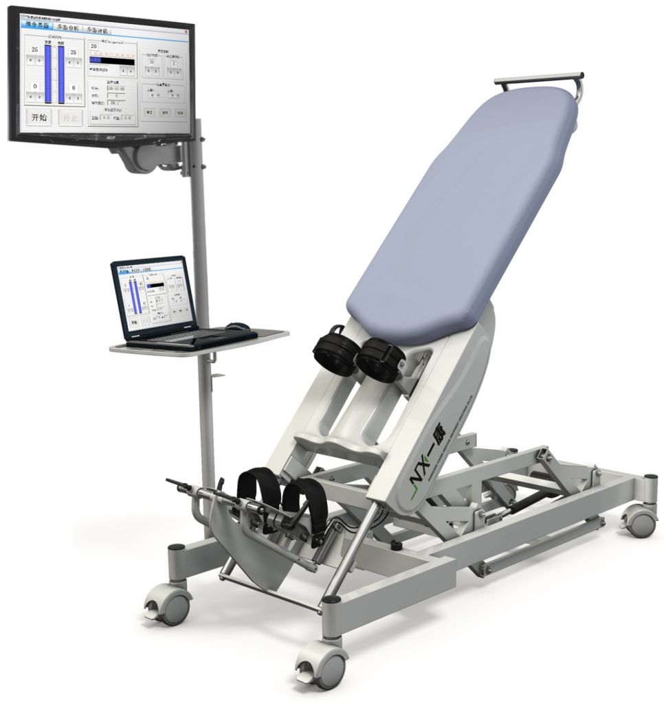 Lower limbs training system for patient leg recovery