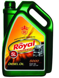 Royal Universal Diesel Oil SAE-50 API CD/SF 5L